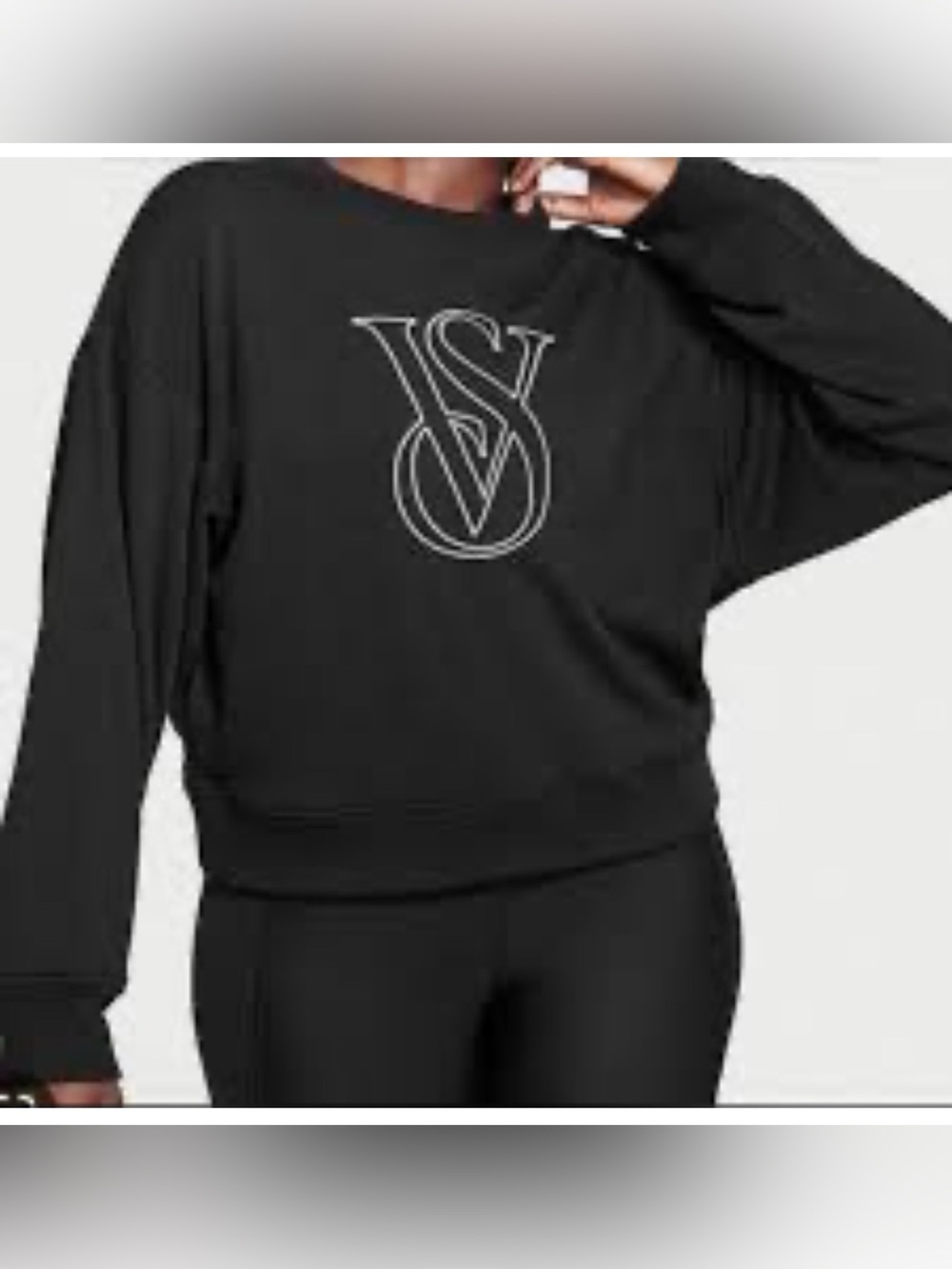 Victoria's Secret On Point Fleece Stretch Crewneck Sweatshirt -XL